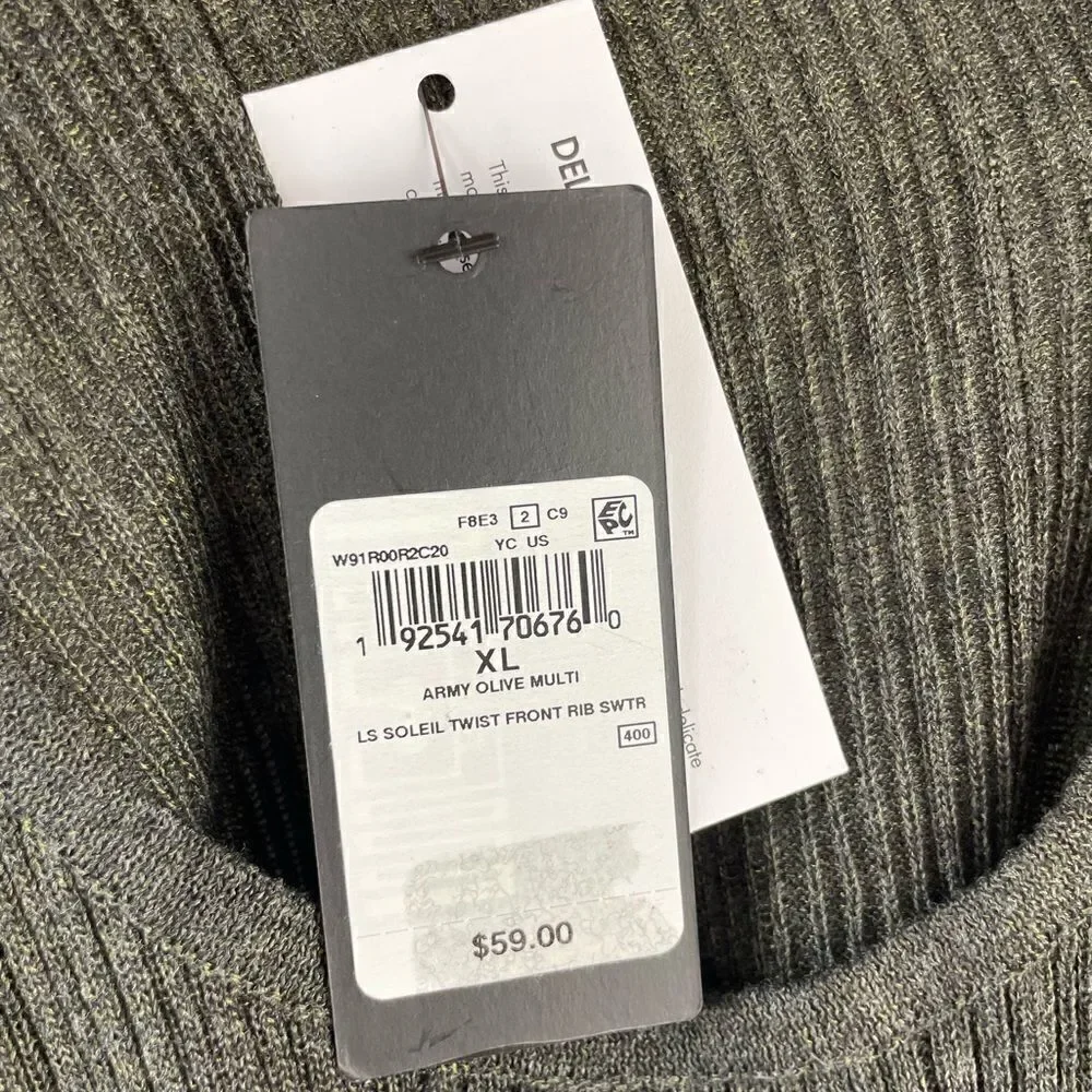 NWT Guess Cropped Sweater Top Size XL